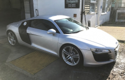 Audi R8 Ice Silver 