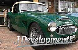 Austin Healey British Racing Green