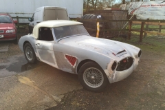 Austin Healey British Racing Green