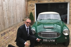 Austin Healey British Racing Green