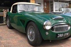 Austin Healey British Racing Green