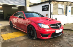 Mercedes C63 AMG 507 Red