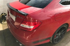 Mercedes C63 AMG 507 Red