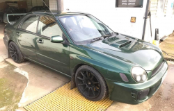 Subaru Impreza WRX Green