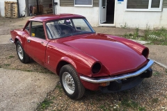 Triumph Spitfire 1500 Carmine