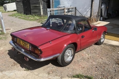 Triumph Spitfire 1500 Carmine