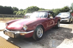 Triumph Spitfire 1500 Carmine