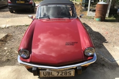 Triumph Spitfire 1500 Carmine