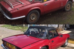 Triumph Spitfire 1500 Carmine