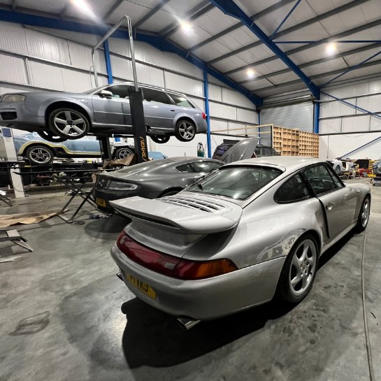 Concorso Restorations car body shop