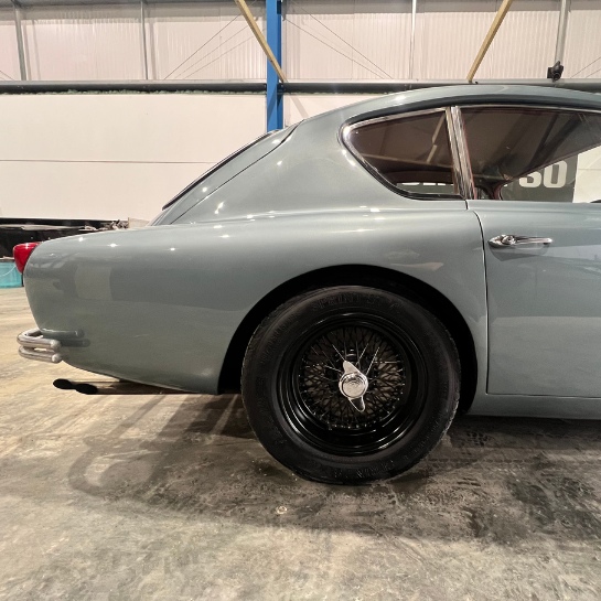 Wheel of classic car